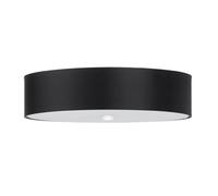 Plafonnier Tissu Noir E27 5 Skala 50