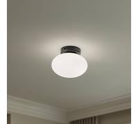 Plafonnier Ufo Domiluce, dimmable, blanc, Salon / Salle à manger, Verre, Moderne, Plafonnier