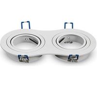 Plafonnier V-TAC 2xGU10 Rond blanc VT-783