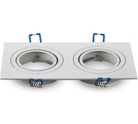 Plafonnier V-TAC 2xGU10 Square White VT-783