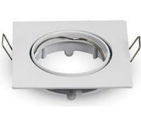 Plafonnier V-TAC GU10 Square Movable White VT-779