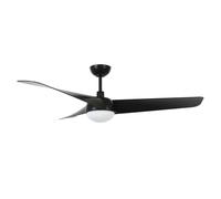 Plafonnier Variable LED Ventilateur de plafond avec Télécommande Osprey DC Noir