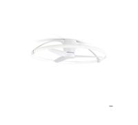Plafonnier ventilateur dimmable CCT blanc - Mantra - Népal