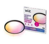 Wiz Plafonnier Wi‑Fi SuperSlim 32W couleur, compatible avec Alexa et Google Assistant, blanc