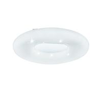 Plafonnier ZAMUDILO LED 21,6W en acier blanc D500mm