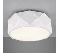 Trio Leuchten Plafonnier Zandor 603500331 en métal blanc mat, non inclus 3 ampoules E27