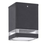 Luminaire apparent spot tuba carré anthracite