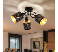 Plafonniers Décor Stanzungen Design Spot or Noir Spot Rondell Lampe