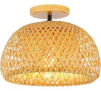 Plafonniers faits à la main, plafonnier semi-encastré de style asiatique du sud-est, lustre de plafond E27 de décoration asiatique de restaurant, à proximité des plafonniers, pour le salon, la