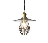 Plafonniers, Lampe de Lustre Moderne à LED, Lustre rétro, Lampe Suspendue en Fer de Cage à Oiseaux Industrielle, luminaire Suspendu de Plafond, luminaire de décoration de Bar de Restaurant, Hauteur r