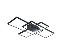Plafonniers LED, dimmable avec Lampes de Salon télécommandées, Lampe Suspendue, plafonnier Moderne en Aluminium et Acrylique, éclairage de Chambre à Coucher