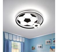 Plafonniers Led Pour Enfants Plafonnier Football Lampe De Chambre 3000-6000k Dimmable Avec Télécommande, Fonction Veilleuse 65w Pour Chambre D'enfant Lampe Chambres De Garçons Et F[Vei9273047]