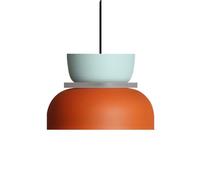 SEMANHUAOZ Plafonniers suspendus créatifs, lampe suspendue moderne E27, éclairage de couleur exquis for cuisine, salon, couloir, chambre à coucher, salle à manger(Orange)