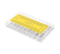 PLAFOPE 1 boîte Barrette à Vis pour Bracelet Montre Acier Inoxydable de Fixation Compatible Facile à Installer pour Réparation Montre