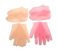 PLAFOPE 1 Ensemble De Pieds, Chaussettes De Spa Hydratantes Pour Les Mains, Hydratants Pour Sécher Les Mains Pendant La Nuit, Chaussettes De Masque Réutilisables Pour Les Pieds,