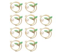 PLAFOPE 10 pièces Breloques Queue Sirène Alliage pour DIY Bijoux Créatifs Pendentifs Femme Accessoires pour Colliers Bracelets