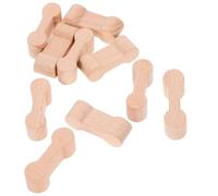 PLAFOPE 10 pièces Connecteurs Bois pour Rails de Train Garçon Fille Lot de Support de Voie Ferrée Sûr et Facile à Installer Modèle pour Garçons et Filles Compatible Circuit de Train Bois