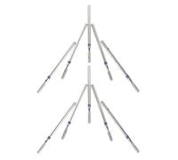 PLAFOPE 10 Pièces Kit de Embouts Diamantés Alliage pour Gravure et Ponçage Accessoires de Meuleuse Multifonctions pour Artistes Céramistes Graveurs de Verre et Bijoutiers Amateurs