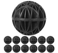PLAFOPE 100 Boules de Filtration Biologiques pour Aquarium en Coton et Plastique, Augmentant la Solubilité de L'oxygène et Réduisant la Mortalité des Poissons, pour Aquarium d'eau Douce