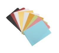 PLAFOPE 100 Feuilles Papier Calque Coloré Multi Fonctions Transfert et Dessin Papier Sulfurisé Résistant Haute Transparence pour Arts et Loisirs Créatifs