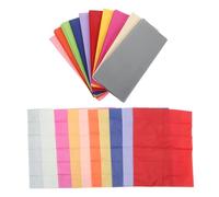 PLAFOPE 100 Pièces Bouquet Wrapping Tissue Paper Sheets Bulk Colored Origami Paper For Adults DIY Crafting Packaging