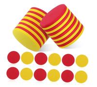 PLAFOPE 100 Pièces Jetons de Comptage Bicolores EVA pour Apprentissage des Maths Compteurs Ludiques et Éducatifs pour Garçon Fille