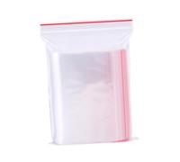 PLAFOPE 100pièces Lot Fermeture Zip Transparents Étanches Et Réutilisables Rangement De Petits Objets Et Alimentaires