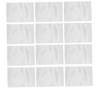 PLAFOPE 100pièces Sacs Transparents Refermables Plastique avec Fermeture Éclair Lot de Sachets de Rangement Scellés Dimensions