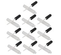 PLAFOPE 10pièces Tube de Gloss à Lèvres Vides DIY Pots Blancs Flacons Lèvres Tubes de Gloss Cosmétique Étanches pour Création Personnelle