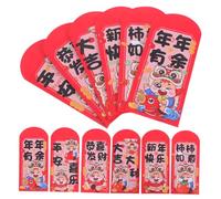 PLAFOPE 12 Pièces Envelopes Year Of The Horse Thick Paper Lunar Year Money Packets Chinese Spring Festival Traditional Gift Pack