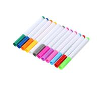PLAFOPE 12 pièces Stylos Effaçables pour Garçon Fille Marqueurs Vifs et Sèchage Rapide pour Tableaux LED et Plaques Acryliques Ergonomiques et Lavables de Couleurs