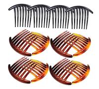 PLAFOPE 12pièces Peignes à Dents Latéraux Pour Chignons Accessoires Capillaires Femmes Et Filles Couleurs