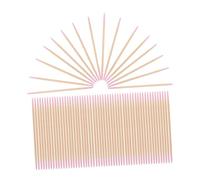 PLAFOPE 1500 Pièces Lot de Coton-tiges Bois à Pointe Fine pour Maquillage et Ongles Bâtonnets Double-embout pour Nettoyage Précis de Colle Microblading Extensions de Cils et Manucure Swabs