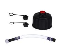 PLAFOPE 1ensemble Pratique Kit de Remplissage Carburant pour Course avec Durite Résistante Chaleur Bouchon Huile et Bouchon Aération Remplacement pour Systèmes de Gaz de Compétition
