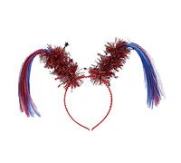 PLAFOPE 1pièce Accessoire De Cheveux Poney Rouge Pour Fête Bandeau Humoristique Pour Célébrations Et Cosplay Pour Photos Entre