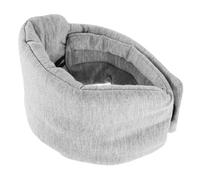 PLAFOPE 1pièce Masque De Sommeil Mousse Mémoire Couvre-yeux Et Ajustable Pour Voyages Et Couleur Grise