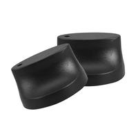 PLAFOPE 2 pièces Boutons pour Cuisinière Lot de Plastique Commandes de Four Électrique Gaz et Cuiseur à Riz Remplacement Facile pour Plaques de Cuisson et Grils