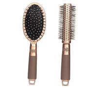 PLAFOPE 2 pièces Brosse Paddle Massage Chevelu Peigne Démêlant Large pour Femmes Brosse Cheveux et Polyvalente pour Différents Types de Cheveux Usage Salon et Personnel