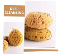 PLAFOPE 2 pièces Éponge de Bain Nid Abeille Éponge Exfoliante Corps et Respirante de Mousse Riche pour Nettoyage Complet