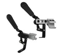 PLAFOPE 2 Pièces Freins à Main pour Aluminium Levier de Frein Fiable et Sécurisé de Rechange pour Verrouillage des Roues de Adaptées Plupart des Fauteuils