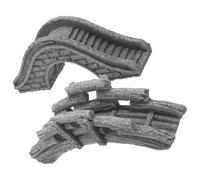 PLAFOPE 2 Pièces Ponts de Pierre Simulés en Grès pour Bonsaï | Ornements Miniatures, Style Tridimensionnel Réaliste, Usage Extérieur Jardin et Pot Fleuri, Finition Grès