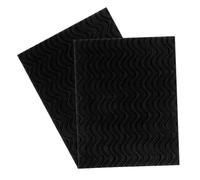 PLAFOPE 2 pièces Protections Semelle Chaussures Antidérapantes Autocollantes Coussinets Amortisseurs Silencieux Protection Talon Antidérapant pour Semelle Dure Bruit et Choc