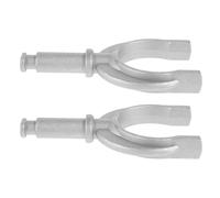 PLAFOPE 2 Pièces Support de Pagaie Aluminium Support de Verrouillage de Résistant Corrosion Fixation Robuste pour Bateaux Kayaks Canots Bateaux de Sauvetage et Pneumatiques
