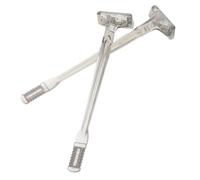 PLAFOPE 2 Pièces Tondeuse Manuelle pour Poils Nasaux à Double Lame Compacte et Étanche Confort Ergonomique pour Hommes et Femmes Outil Précis de Soin et Nettoyage des Poils Du Nez