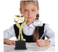 PLAFOPE 2 pièces Trophées Garçon Fille Plastique Design Étoile Récompenses Événements Scolaires Tournois Fêtes