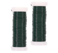 PLAFOPE 2 Rouleaux Fil Souple de Jardin Fil de Fixation Flexible pour Plantes Grimpantes Attaches Vertes pour Fleurs Vigne et Tomates Serrage pour Supports et Treillis Usage Quatre Saisons
