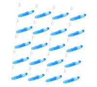PLAFOPE 20 Pièces Brosses Dents Pliables Souples Brosse Dent Voyage Compacte Pliable Nettoyage Oral Tête Repliable pour Transport Facile