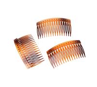 PLAFOPE 20 pièces Lot de Peignes à Cheveux Plastique Dents pour Frange Accessoires Coiffure Femme Assorties Noir Transparent Café Blanc Couleur Aléatoire Couleur Aléatoire