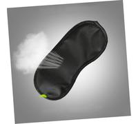 PLAFOPE 20 pièces Masque de Sommeil Jetable Noir Patch Yeux Occultant Pratique avec Bande Élastique Confortable pour Voyage Avion Hôtel Hommes Femmes Garçon Fille