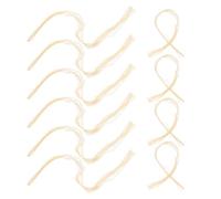 PLAFOPE 20 Sachets de Fils Tenseurs Protéinés Dorés pour Visage Lifting et Raffermissement 12 Fils par Sachet pour Atténuer Rides et Relâchement Soin Anti-Âge Femmes et Hommes